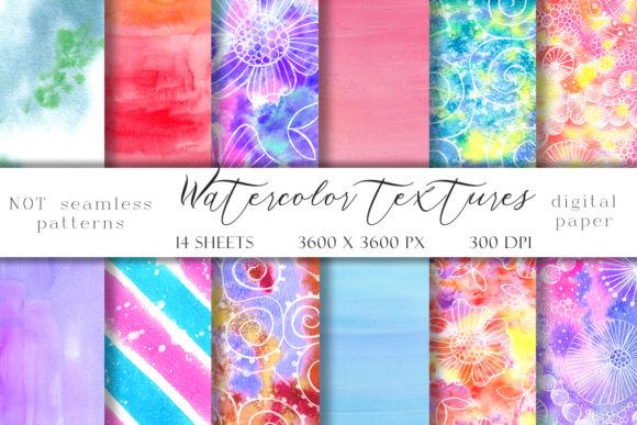Download Watercolor Abstract Textures - Premium Resources