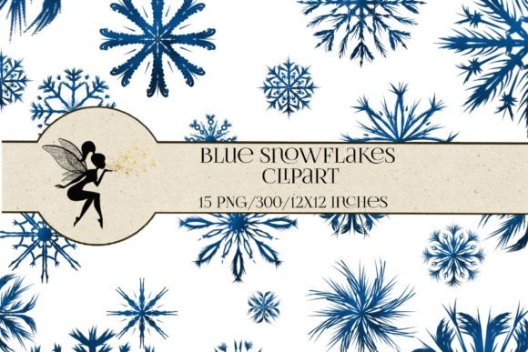 Download Blue Snowflakes Clipart, 15 PNG Xmas - Snow Collection
